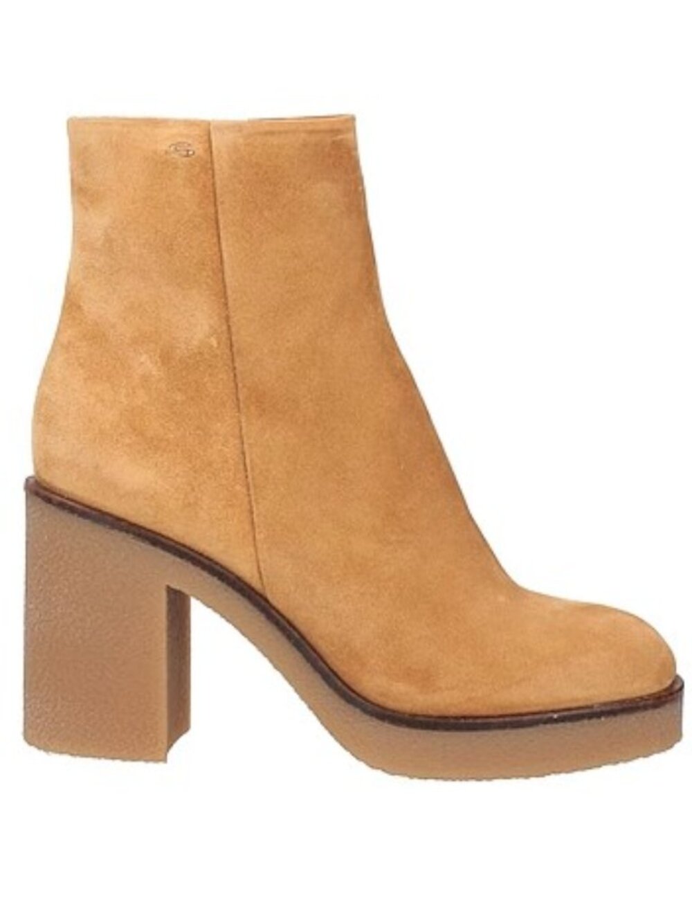 Santoni Ankle Boots Suede Platform Booties 38.5 US 8.5 $1,200
